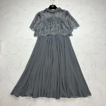 niana 레이스 절개 롱 원피스 포멀 경사 드레스