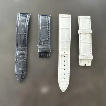 프랭크 뮬러 가죽 벨트 네이비 화이트 2색 2세트 USED