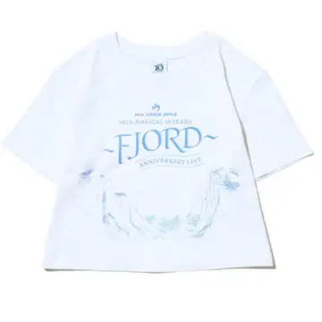 미세스 로고 티셔츠 화이트 FJORD 여성용