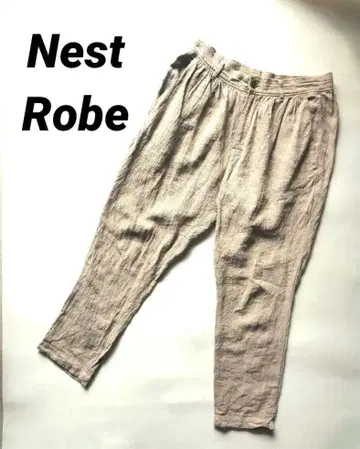 Nest Robe 네스트로브 린넨 사루엘 팬츠 프리