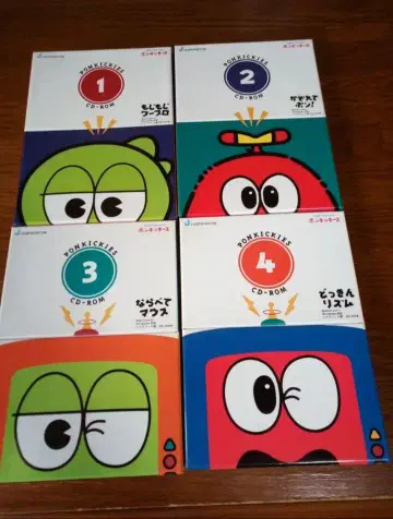 폰키키즈 CD-ROM 1-4권 세트