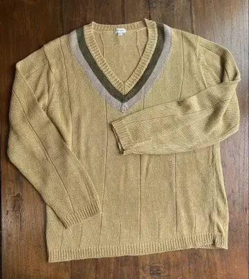 PAUL SMITH 남성용 린넨 니트 L 사이즈