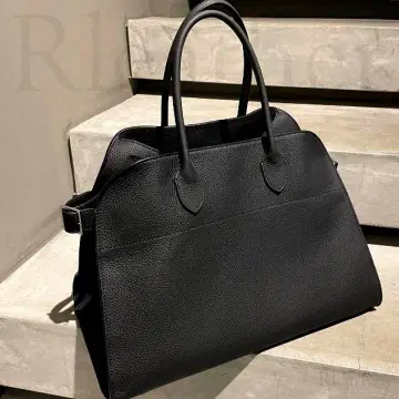 @최고급 천연 가죽 송아지 가죽 토트백 A4 사이즈 수납 가능
