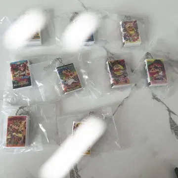 짱구는 못말려(크레용 신짱) 비디오 테이프 미니어처 참 컬렉션 8개