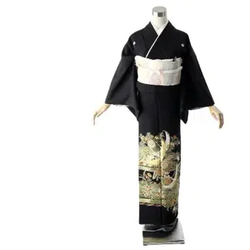 전통 예복 기모노 신장 145-160cm 오모노 t-049