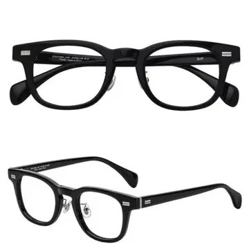 새상품 Zoff  CLASSIC VINTAGE 안경 블랙