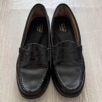 새상품급! G.H.BASS 지에이치바스 로퍼 블랙 페니 25cm