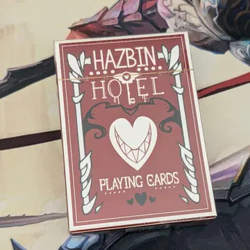HAZBINHOTEL PLAYING CARDS 카드놀이