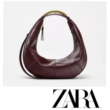 ZARA 메탈 핸들 오벌 백 완판템