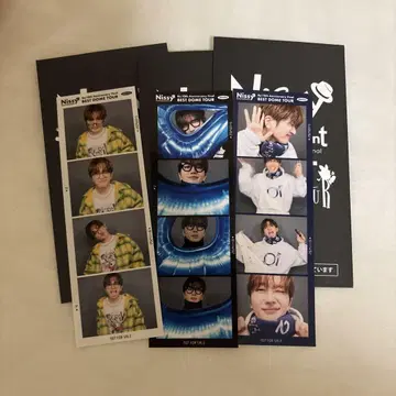 Nissy 4카 10시 10회 공연 한정판 혜택 3장