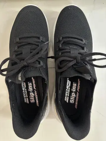 SKECHERS 스케쳐스 메모리 폼 슬립온 블랙
