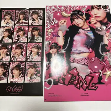 츠키아시 아메 츠키아시 아메 생일 축제 2024 스티커 ZINE