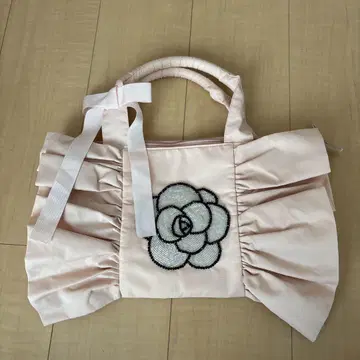 Lou Lou collection 루루 컬렉션 토트백 비즈 프릴