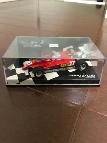 Ferrari 126 C2 1982 G. Villeneuve 미니카