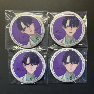 카자마 린 캔뱃지 세트