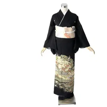 전통 예복 기모노 신장 150-165cm 오모토 t-046
