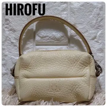 HIROFU 히로후 미니 밴딩 백 액세서리 파우치 2way 베이지