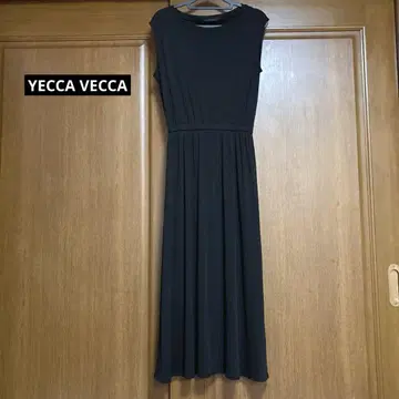YECCA VECCA 슬리브리스 롱 원피스
