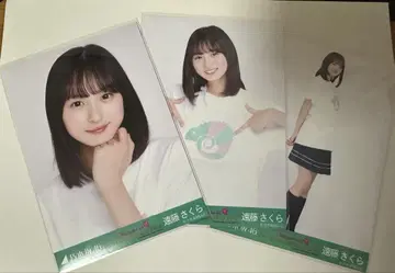 노기자카46 엔도 사쿠라 브로마이드 니시노 나나세 졸업 컴프 T 컴프