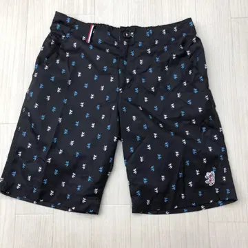 Admiral 어드미럴 올 패턴 골프 나일론 하프 팬츠 M 부드러운 촉감