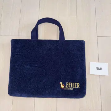 feiler 페이러 긴자 본점 10주년 기념 백 네이비
