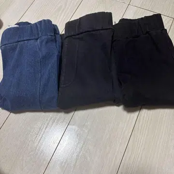 스키니 데님 3색 세트 M 사이즈