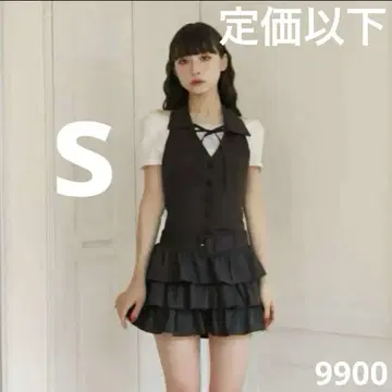 BUBBLES 홀터넥 티어드 원피스 버블스
