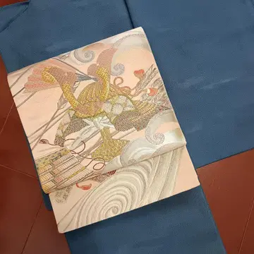 파도 모양의 투구 패턴 후쿠로 오비, 단오절 코디나 리메이크에도 추천