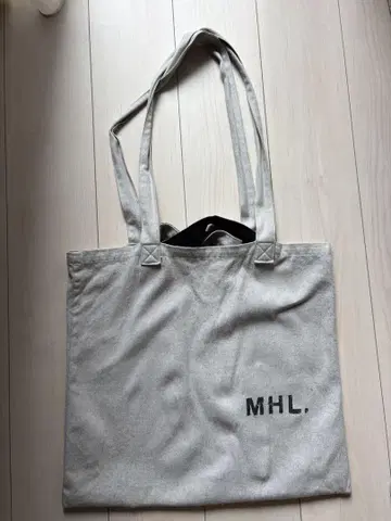 MHL. 그레이 토트백