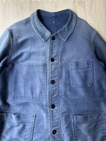 50s 몰스킨 자켓 Le favori 페이드 빈티지