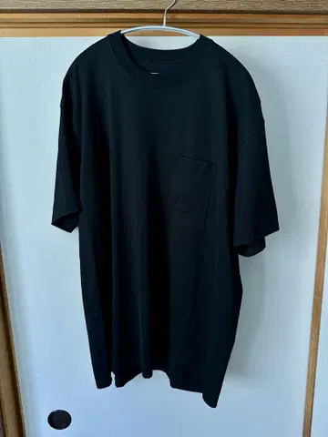 stein Oversized Pocket Tee 블랙 L 사이즈