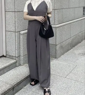 lawgy 백 리본 살로펫 올인원 라우지