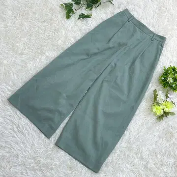 INED 이네드 와이드 팬츠 체험 커버 허리밴딩 편안함