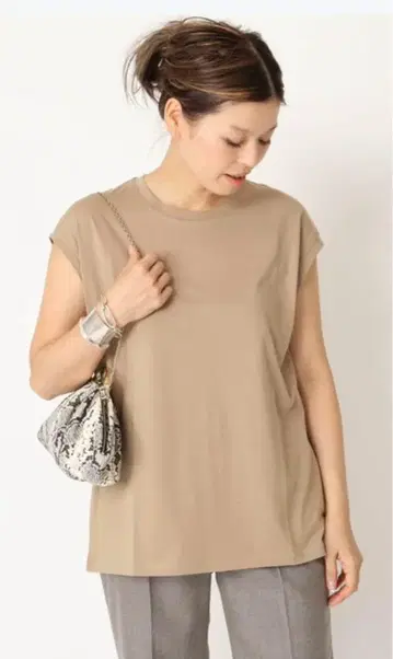 Deuxieme Classe 루즈 크루넥 탱크탑