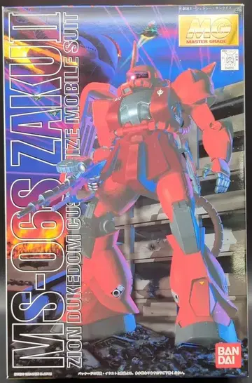 반다이 MG 1/100 기동전사 건담 MS06-S 자쿠 II