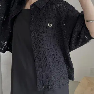 레이스 퍼프 셔츠