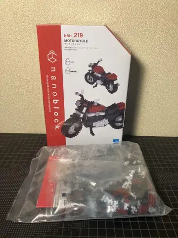 [봉지 미개봉] nanoblock NBH_219 모터 사이클