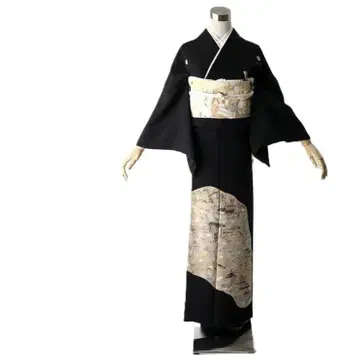 전통 예복 기모노 신장 143-158cm 오모노 t-038