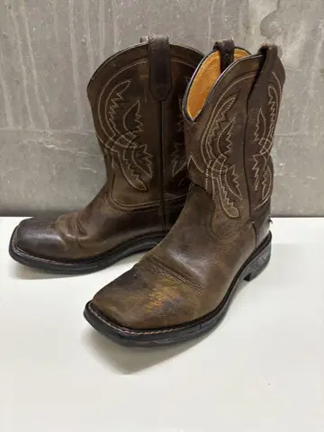 Ariat 브라운 웨스턴 부츠 US3