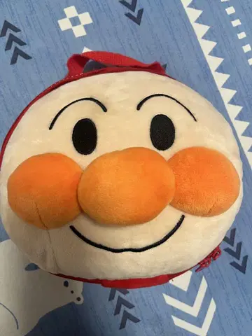 호빵맨 봉제 인형 백 파우치 호빵맨