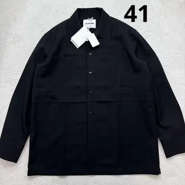 질 샌더 2024년 모델 오픈 카라 셔츠 자켓 41(L~XL)
