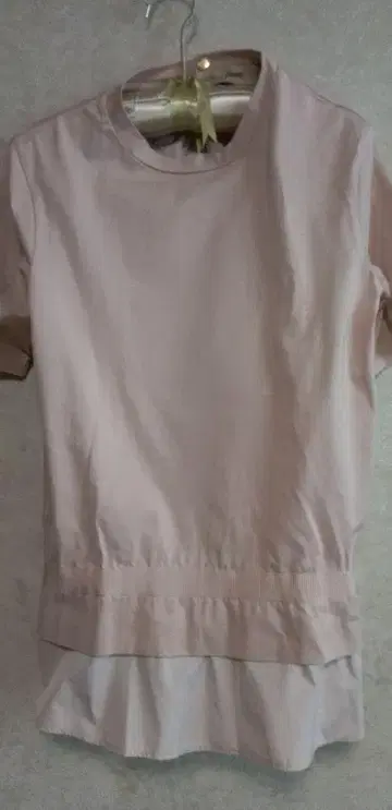 헤르노 핑크 베이지 티셔츠
