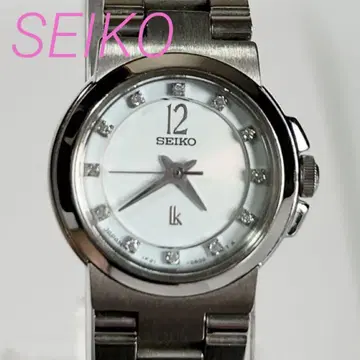 새상품급 SEIKO 세이코 손목시계 루키아 QZ 작동 확인 완료