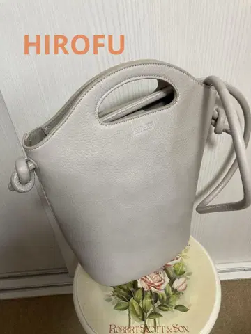 HIROFU 2way 숄더 백 그레이 계열