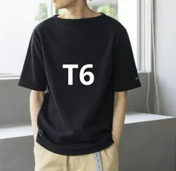 새상품급 세인트 제임스 피리아크 반팔 블랙 t6