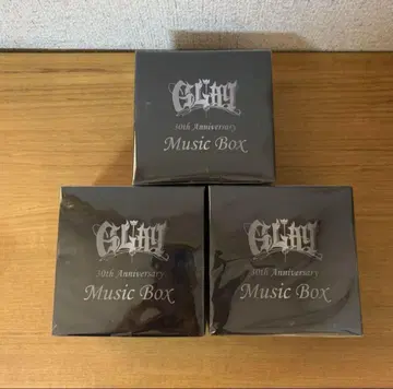 GIGO 한정판 GLAY 30th MUSIC BOX 3종 세트