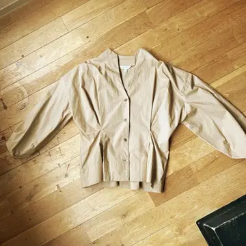 BANANA REPUBLIC 베이지 V넥 셔츠 L 사이즈