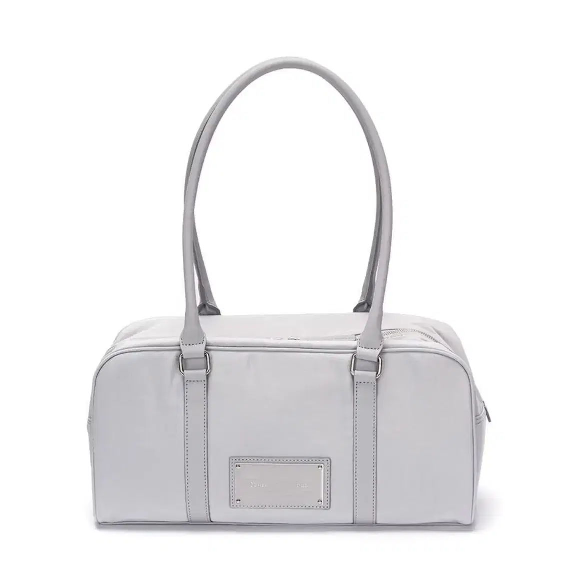 トートバッグ [MATINKIM]baby sporty tote bag in light gray MATIN KIM | 마뗑킴 Matin Kim Sporty Tote Bag Light Gray on