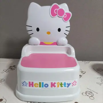 새상품 헬로키티 키티 소꿉놀이 토톤 토톤 발판으로도 사용할 수 있는 의자