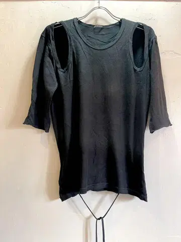 ANN DEMEULEMEESTER 2way 디자인 티셔츠